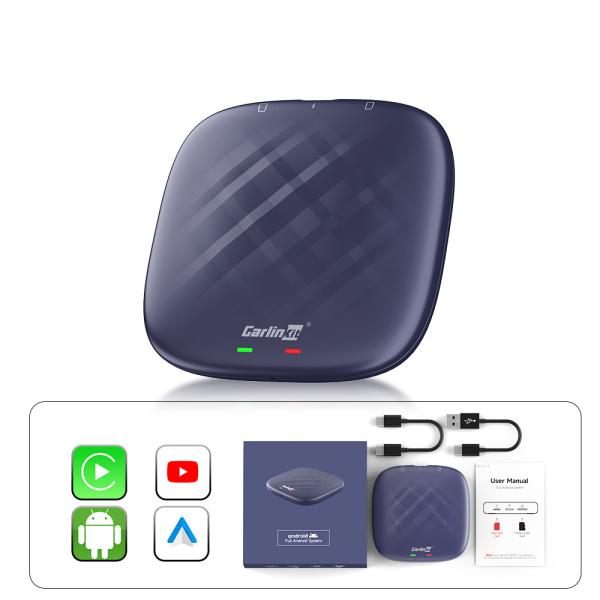 Quality Android 13 With Youtube & Netflix Wired to Wireless Adapter Carplay Tbox Plus Smart Magic Box Car Ai Box 8-Core 8g 128g Wifi GPS for sale