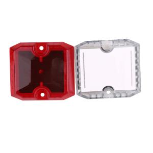 Flashing Anti UV PC 115mm 200MA Solar Road Stud Light Long Lifespan