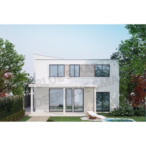 Energy Saving Affordable Prefab Modular Home Kit Steel Structure Villa