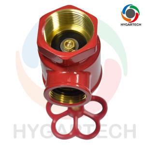 Forging Brass Hydraulic Angle Fire Valve Female 1¼”Thread For Fire Hose Reel