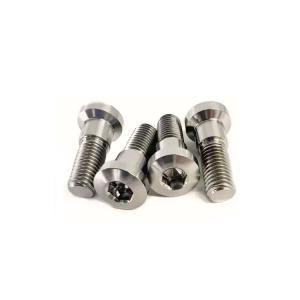 Titanium Hex Head Bolts & Nuts DIN931 DIN933 M20 Titanium Alloy Hex Flange Bolt