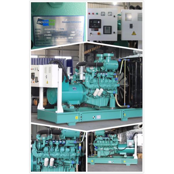 10kw 2000kw Three Phase Portable Natural Gas Generator Set 480V