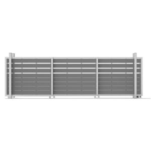 Commercial WPC Panel Board Wood Plastic Composite Board Gates Lightweight