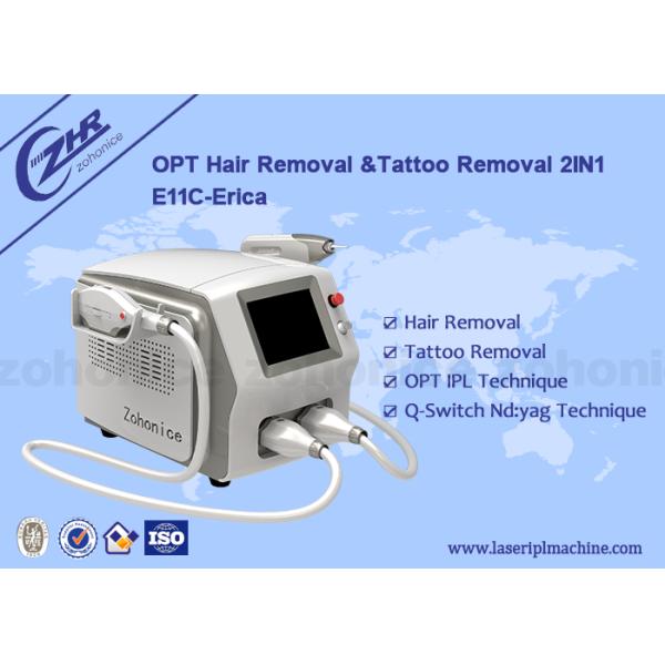 Skin Rejuvenation E Light Laser IPL Machine Equipment 2 In 1 Acne Treatment