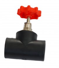 PE polyethylene PIPE FITTING stop valve