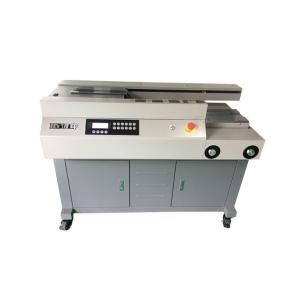 Automatic Book Binding Machine With Side Glue 320mm Book Binding Cutting Machine