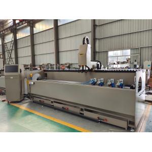 3200mm Double Head Aluminum Window Door Making Machine For Drilling And Milling