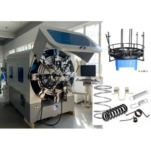 Automatic 1-4mm Computer Spring Coiling Machine Multi-Function Metal &