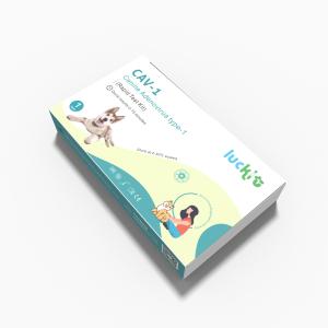Canineadenovirus Type 1 CAV-1 Pet Rapid Test DOG Test Kit Class I Fast Reaction