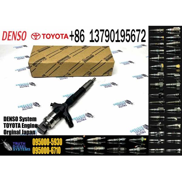 095000-5930 Diesel Engine Injection 23670-09060 Electric Fuel Injector