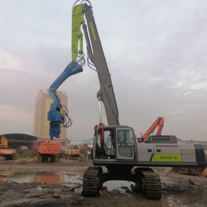 China Sheet Pile Driving Vibro Hammer For Piling Construction Projects on sale