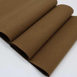 Brown 1000D Nylon Fabric Cordura 0.9mm Thickness Excellent Dimensional Stability