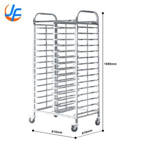 RK Bakeware China-Nesting Commercial Stainless Steel Trolley Rack / Customized