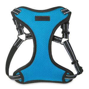 All Weather Mesh Dog Harness Adjustable Small / Medium Pet Vest 100% Polyester