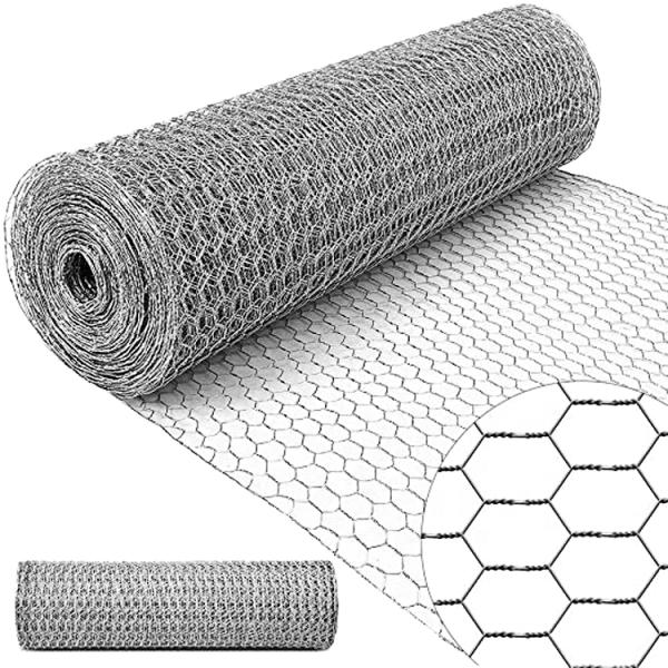 Quality Wire, Steel Wire Mesh Roll, Versatile And Durable Garden Netting, Essential Galvanized PVC-Coated Hexagonal Chicken Wire Mesh Low Price Bulk Poultry Farm Roll Wire Welded Wire Mesh Processing Service for sale
