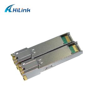 Industrial Grade Copper 100BASE-T SFP 155M/S RJ45 For Fast Ethernet