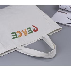 Creative advertising shopping colorful cotton canvas bag gold stamping bag with