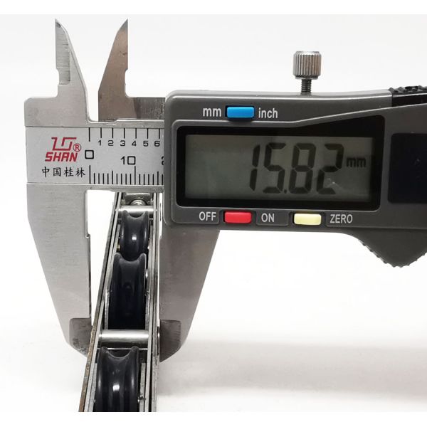 Aluminum Window Wheel Glass Door Pulley Heavy Duty Slide Window Wheel Sliding Window Roller