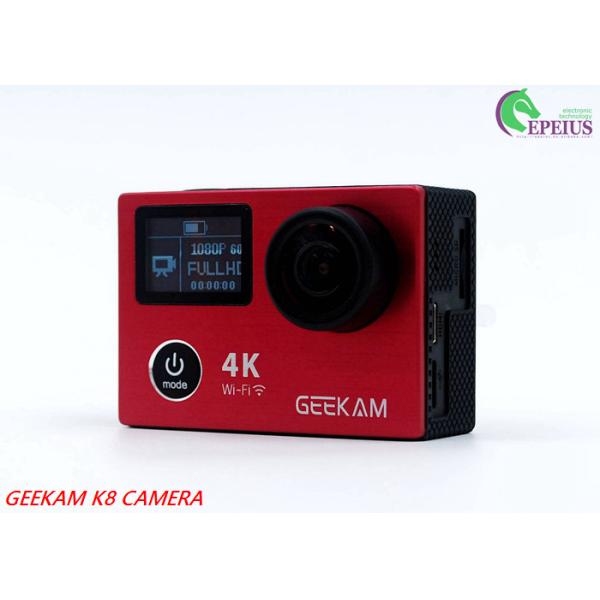 App Control Full Hd Wifi Action Camera 2.4G Wireless Remote With 2 Inch TFT LCD