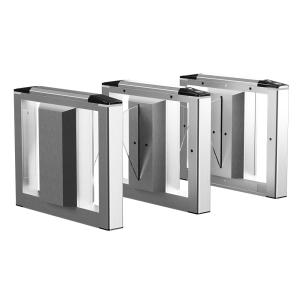 Bi Direction Flap Barrier Turnstile Gate With Face Recognition