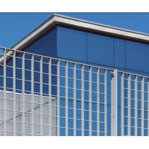 Powder Coated Galvanized Steel Bar Electro Welded Modular Grating Fence