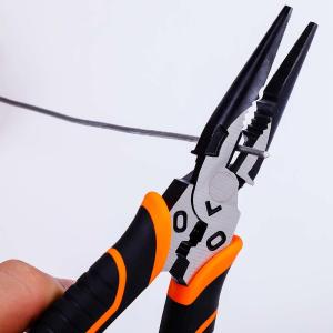 Hardness HRC62 6 Extra Long Nose Pliers Extended Pliers 154Mm