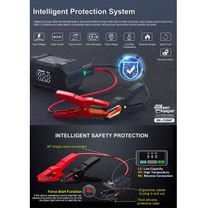 Multi-Function Car Booster Power Bank Jump Starter with Air Compressor and USB