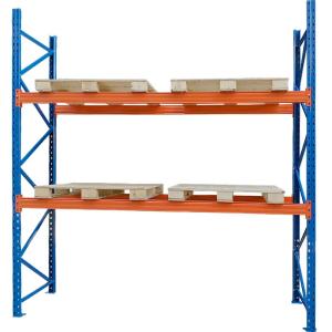 Steel Heavy Duty Rack System , Warehouse Stackable Storage Shelves