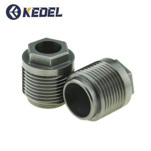 Tungsten Carbide External Hexagon Oil Spray Nozzle YG8 Grade 24.03mm OD