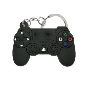 Custom Made PMS soft rubber pVC keychain Play Station Game Machine