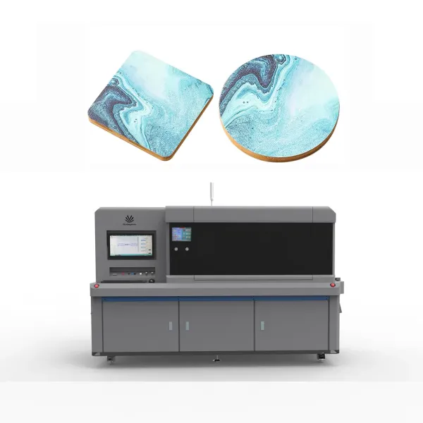 Industrial Single Pass UV Printer with 200 Sqm/H Printing Speed, 1200 X 1200 Dpi Resolution, and LED UV Lamp Drying System