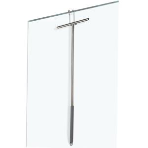 Luxury design Chrome tile floor wiper Stainless steel gloss with 2 types of