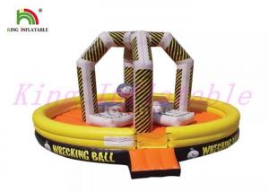 China High Durability Inflatable Wrecking Ball Commercial Blow Up Sport Game For Rental on sale