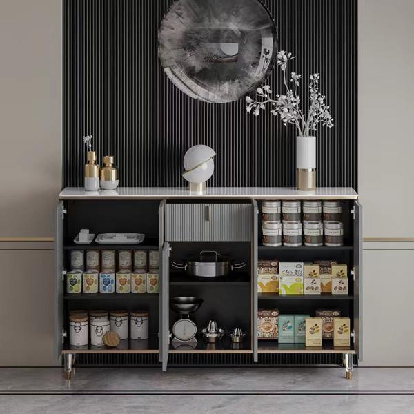 Modern Modern Light Wood Sideboard Hotel Luxury Sideboard Buffet