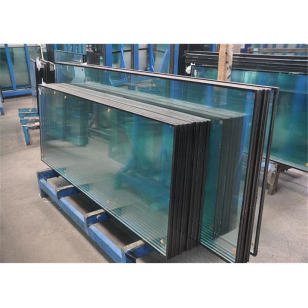 Heatproof Clear Double Glazing Tinted Glass For Building Doors / Windows