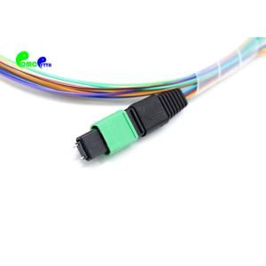 MTP Trunk Cable 9 / 125μm 8F MTP Male - LC UPC 0.9mm Fiber Optic Patch Cable