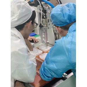 LED Wall Washer Glue Dispensing Potting Machine with Clean Function