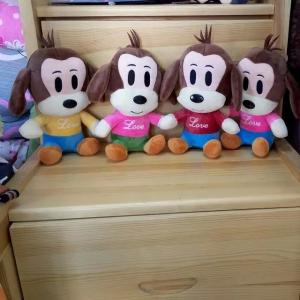 Wholesale Mixed stuffed plush for grab machine 6-7inches plush monkey toys from china suppliers