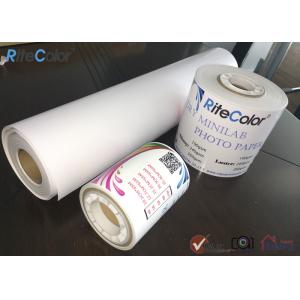 240Gsm Premium Digital RC Inkjet Minilab Photo Paper Roll Glossy & Luster in 4"
