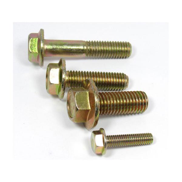 DIN 6921 Grade 4.8/8.8 Zinc Coated Serrated Flange Bolt Iso4162/EN1665 Hex Flange Screws