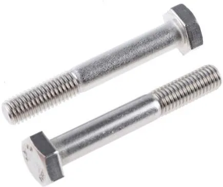 ISO8765 Fine Pitch Thread Hardware Hexagon Head Bolts