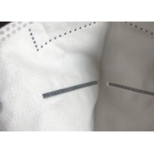 Isolate Virus Kn95 Protective Mask , Skin Friendly White Surgical Mask