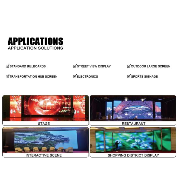 Outdoor LED Screen Concert Stage Background Video Wall