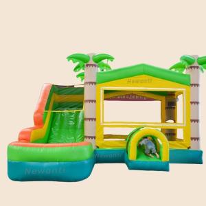 2024 Blue Inflatable Bounce House Jumper for 14 Years up PVC Large Inflatable