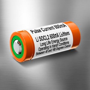 Wholesale Pulse Current 600mA Li SOCL2 Battery Long Life Energy Source Operating in Harsh Conditions Between 40 and 165 Degrees Celsius from china suppliers