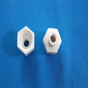 China High Temperature Resistant Industrial Alumina Ceramic Bushing Parts on sale