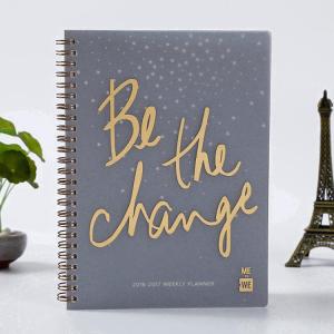 Wholesale Spiral Bound PVC Planner Journal Notebook With Offset Printing Organizer from china suppliers