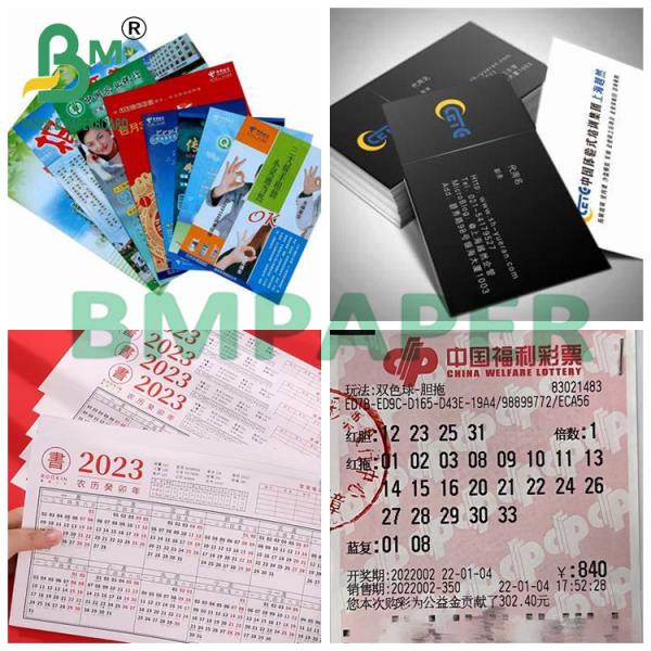 140grams C2S Gloss Couche Paper Book Printer Double Side Coated Card