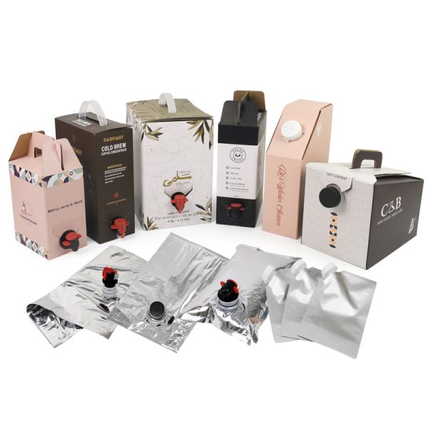 ISO SGS Certified Bag In Box Customized Printing Square Rectangular Packaging Offering and Safe Liquid Storage Solutions