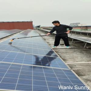 Revolutionize Your PV Maintenance with Cold Water Cleaning Brush and 7.5 Meters